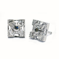 Harmony (9mm) Gemstone Stud Earrings - Single Stone
