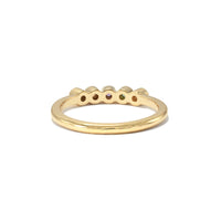 5 Stone "Loved" Stack Ring