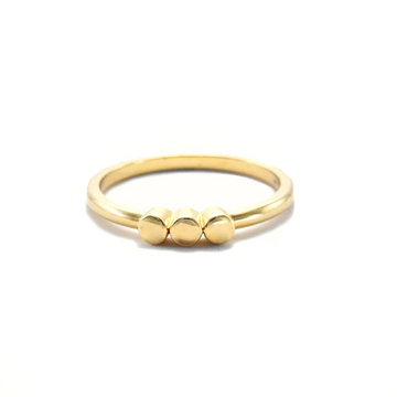 3 Stone Monogram or Triplet Stack Ring - Draft 1