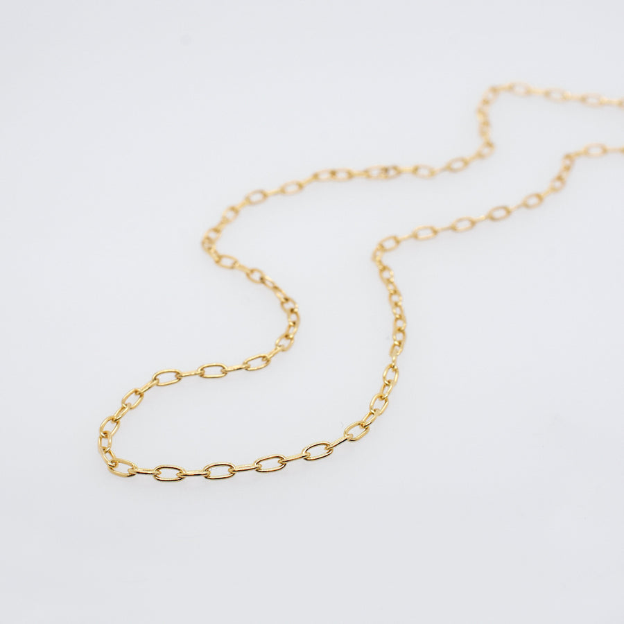 Antonia Long Oval Link Chain