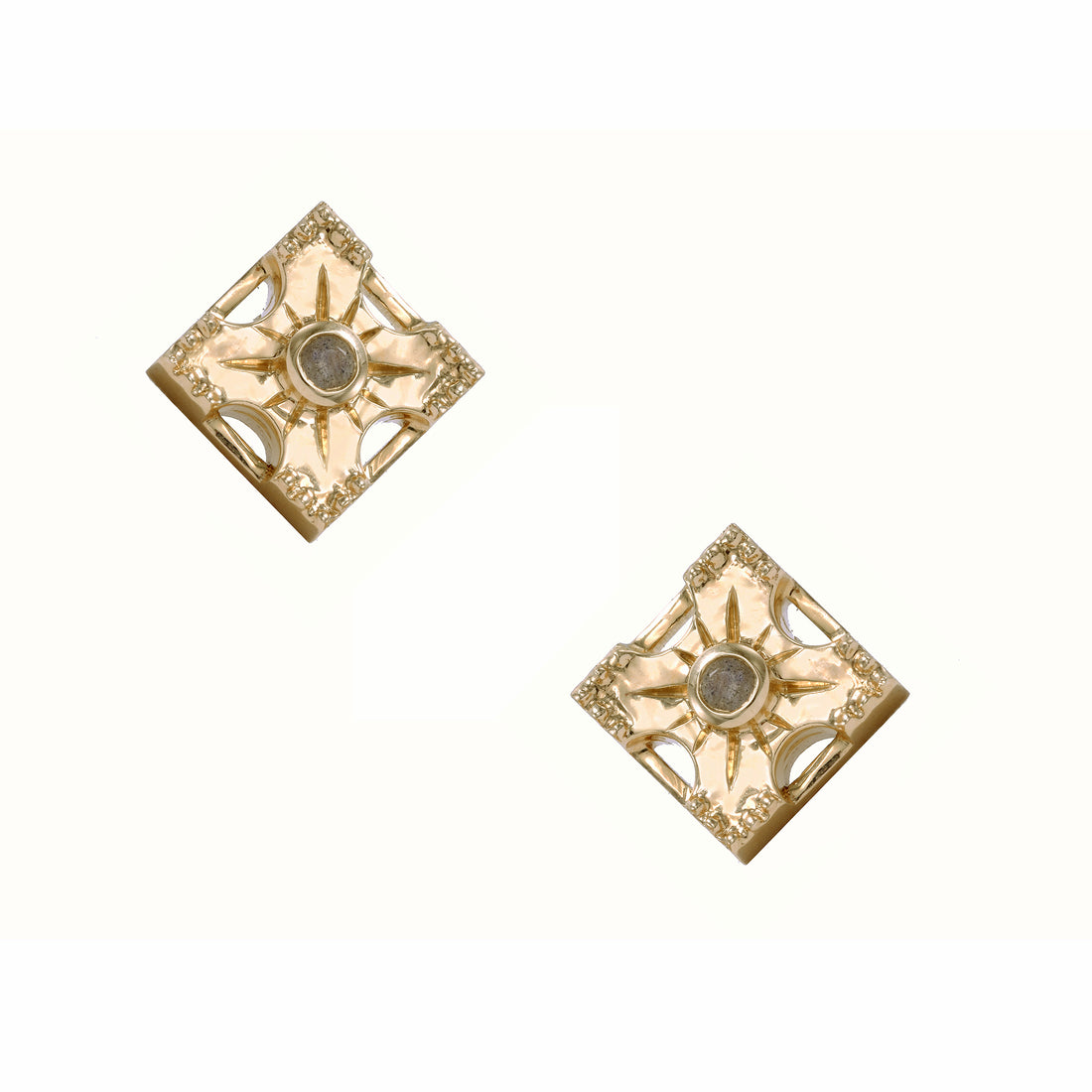 Harmony (9mm) Gemstone Stud Earrings - Single Stone
