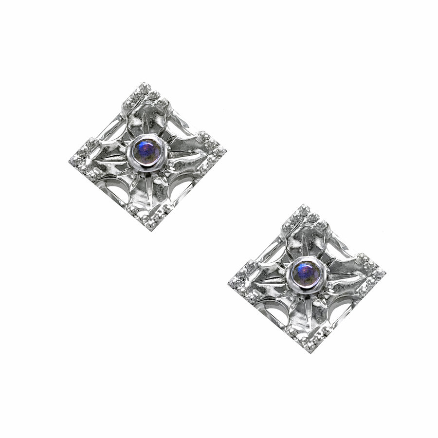 Harmony (9mm) Gemstone Stud Earrings - Single Stone