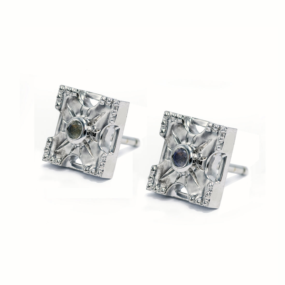 Harmony (9mm) Gemstone Stud Earrings - Single Stone
