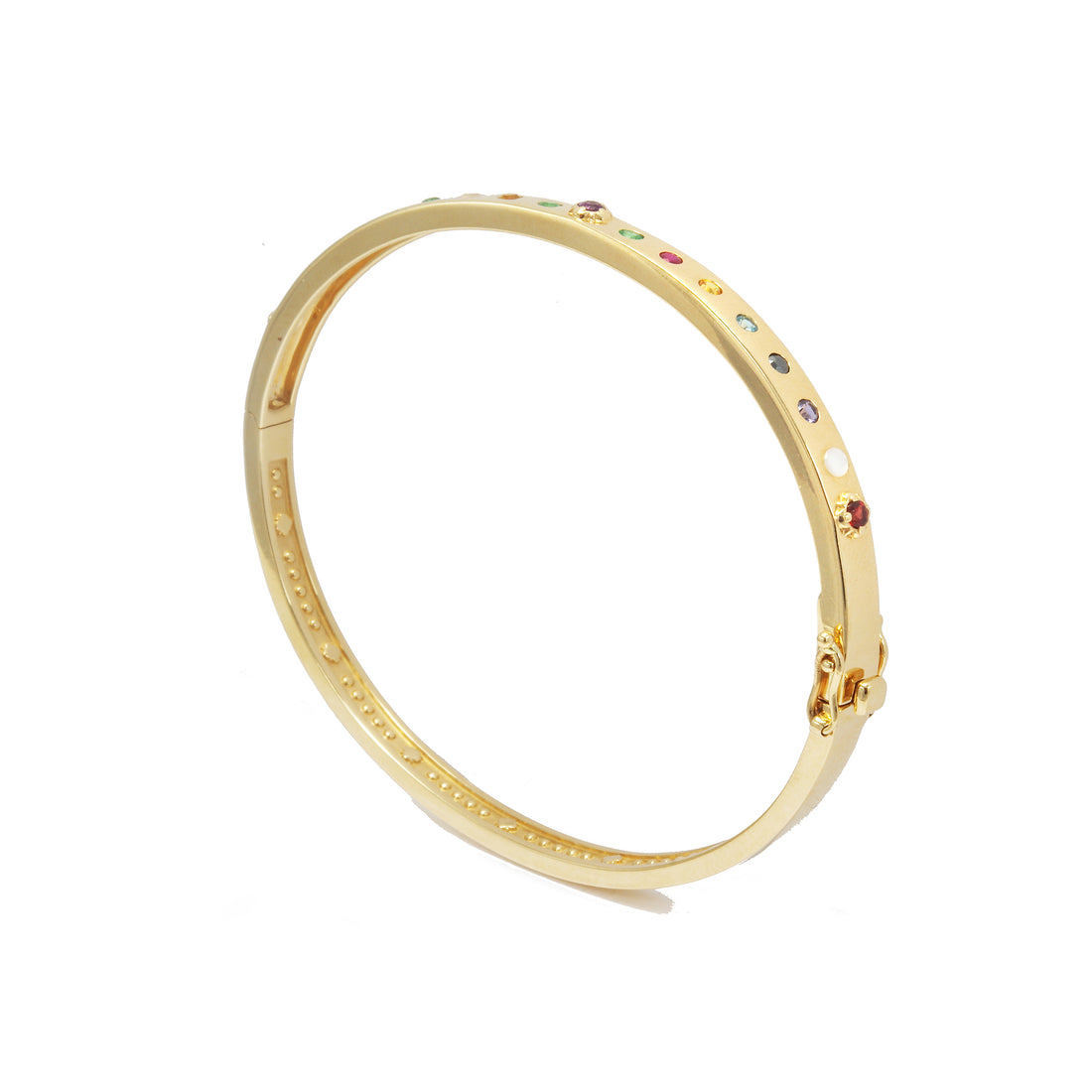 Love Note Bangle - "You Are My Everything" - 18 Stones