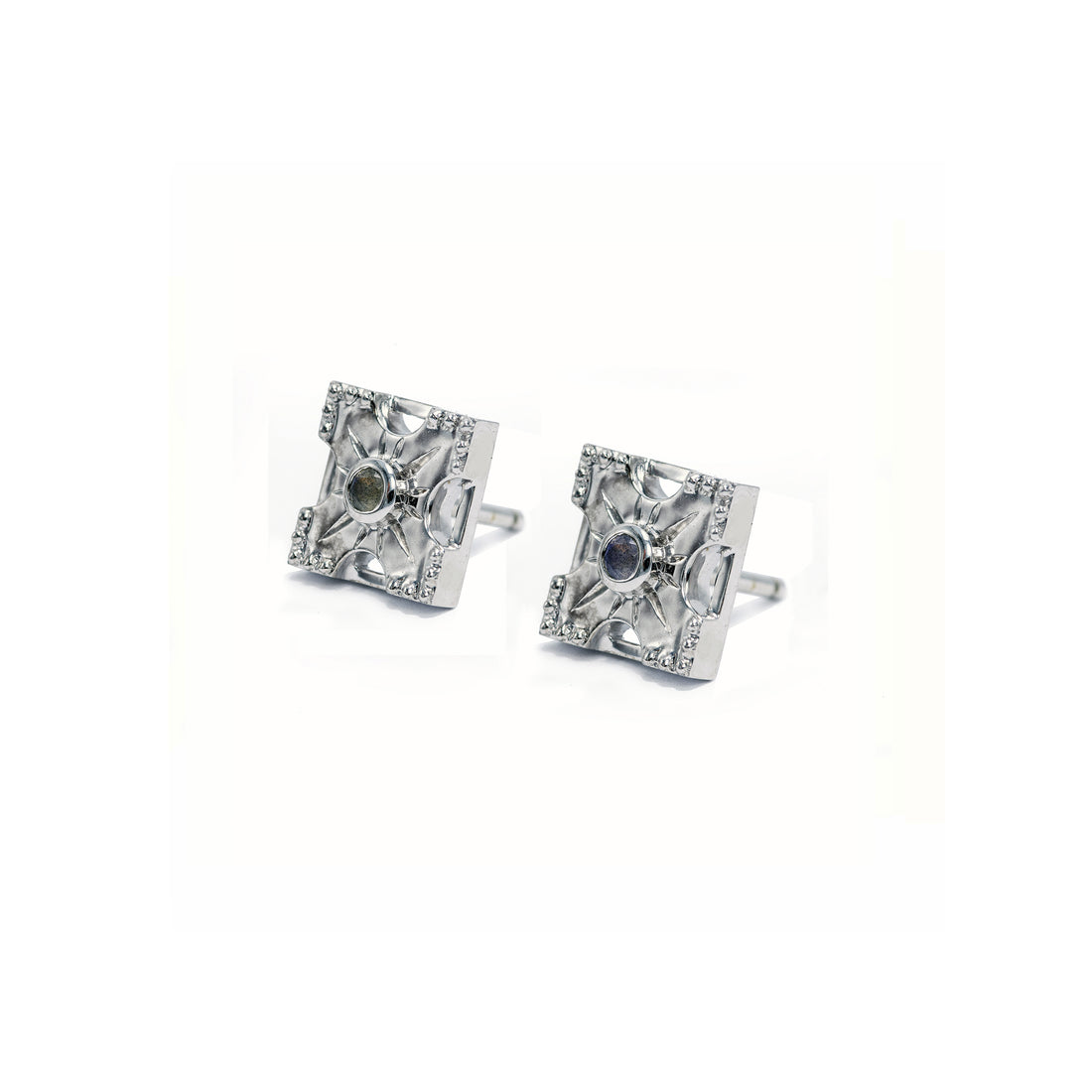 Petite Harmony Gemstone Stud Earrings - Single Stone