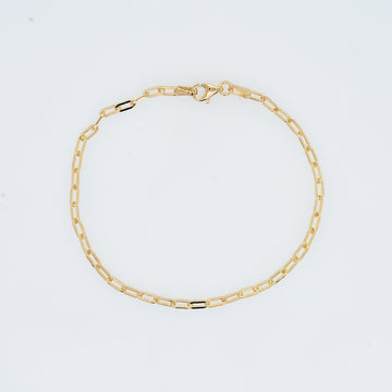 Petite Paperclip Chain Bracelet